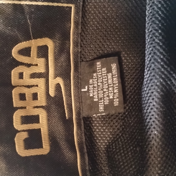 Men's Jacket made by Cobra Size:L  Color: Dark Green, Concealed Hood, pockets - Picture 2 of 13